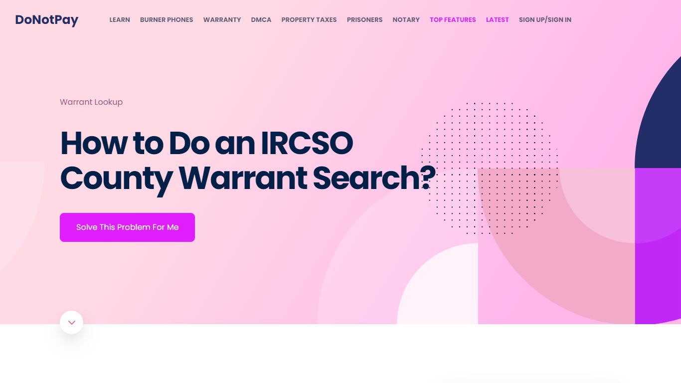 How to Do an IRCSO County Warrant Search? | Step-by-Step